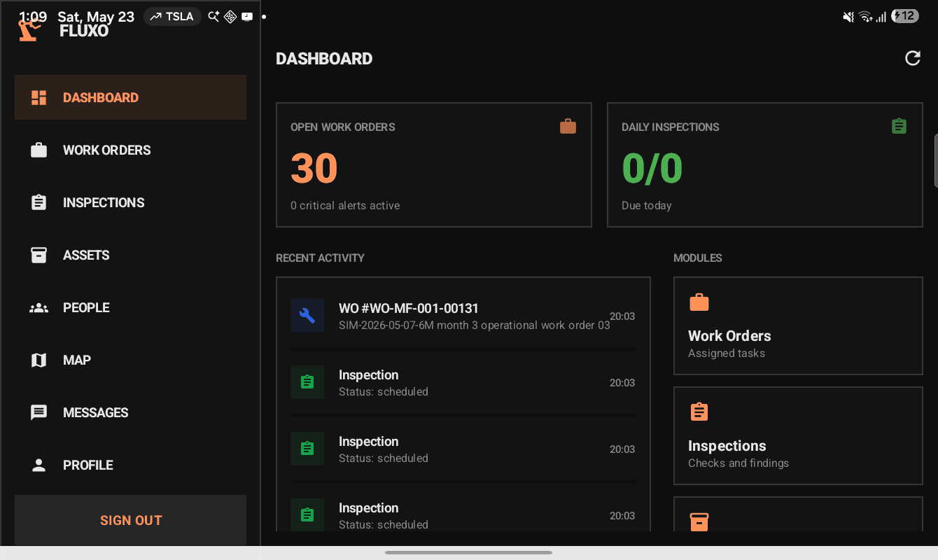 Mobile field app