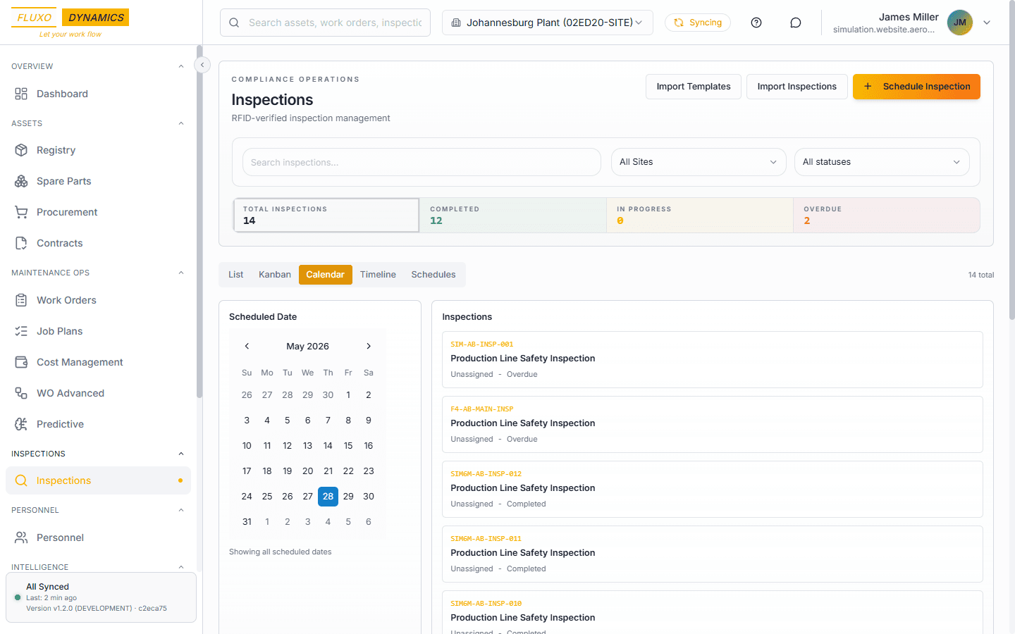 Scheduling & Calendar
